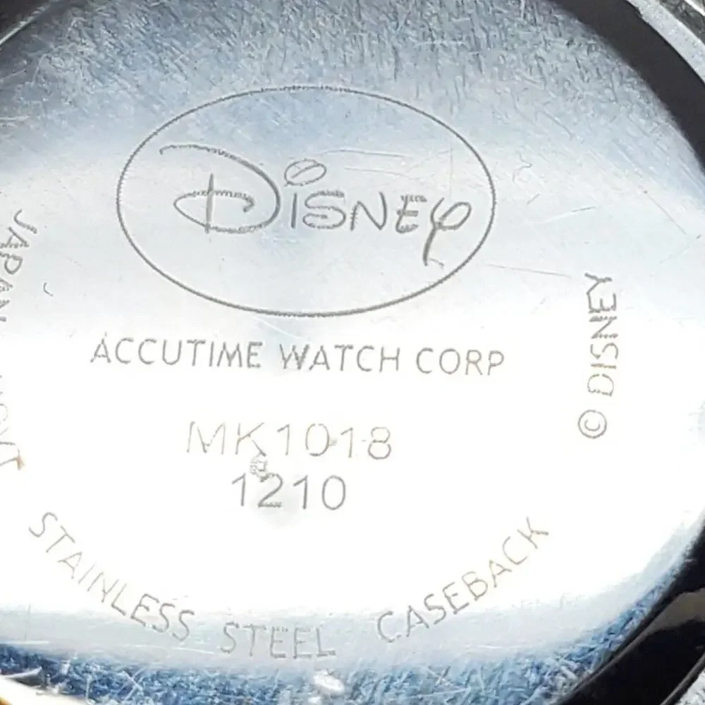 Disney Mickey Mouse Charm Watch Red Band Cute